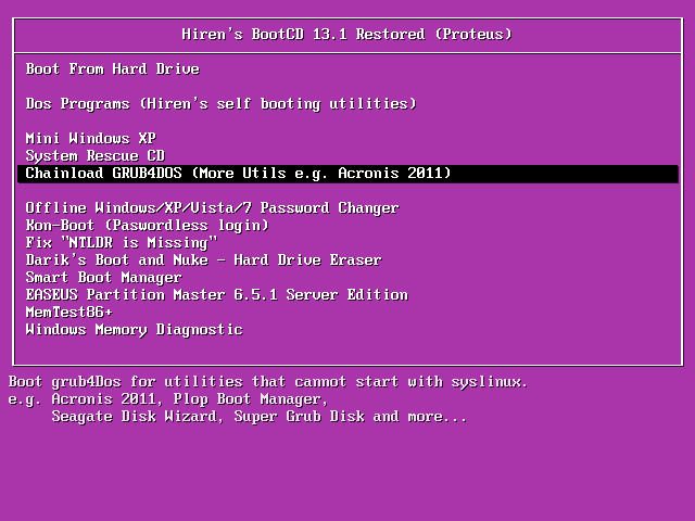 hiren boot cd 11.5